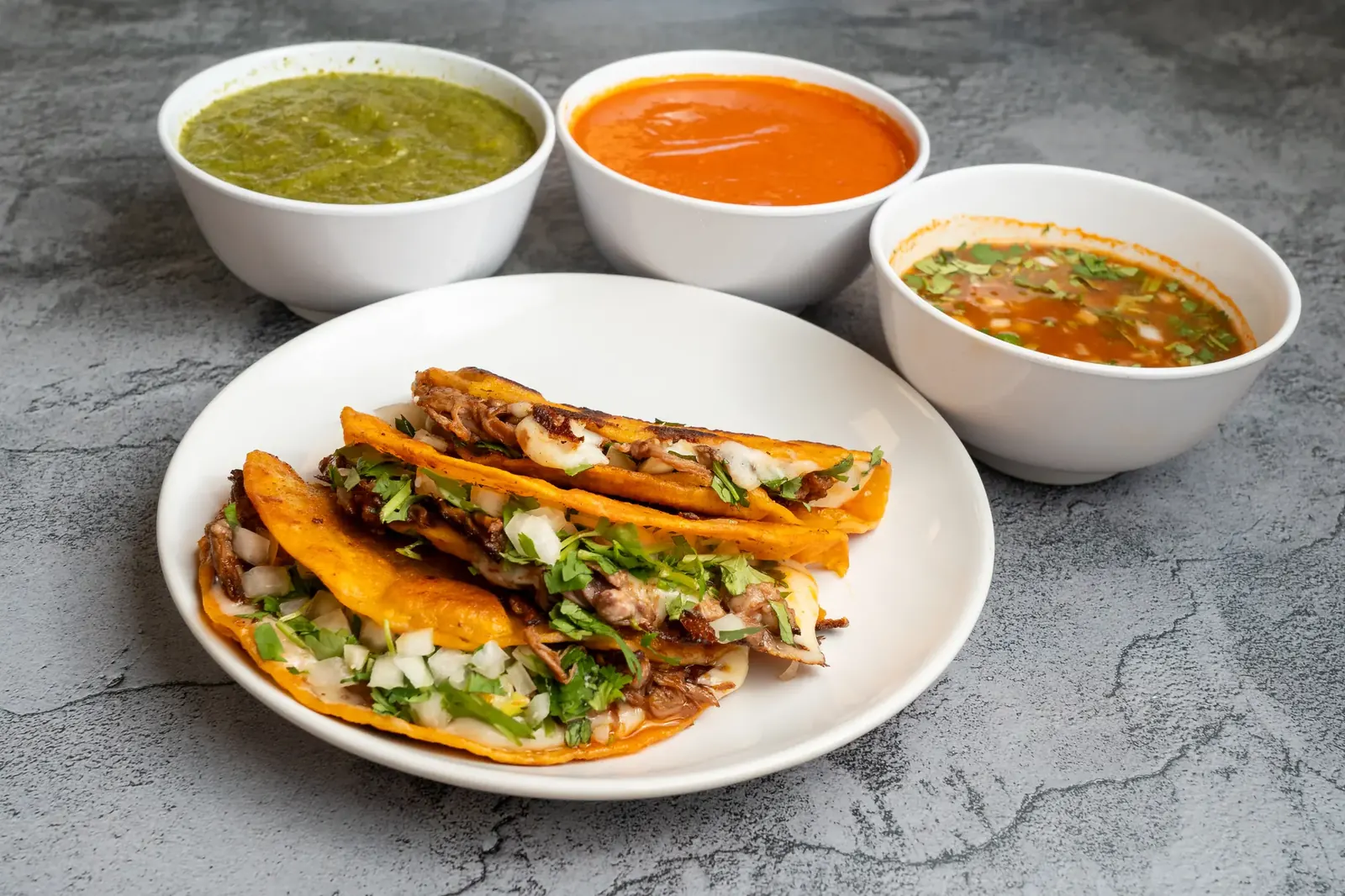 Tacos de Birria at Panadería & Café Don Paco, Westbury NY